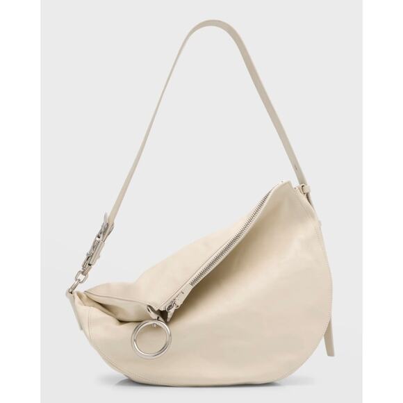 NWT Burberry Knight Crinkle Leather‎ Shoulder Crossbody Bag - Picture 2 of 15